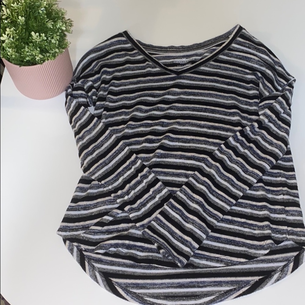Navy striped sweater from American Eagle